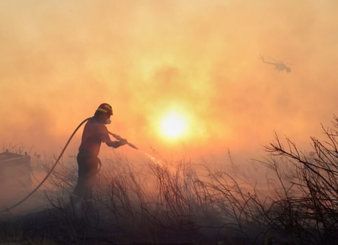 Athens suburb residents told to evacuate as wildfires in Greece spread | Environment News