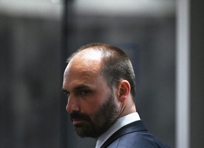 Bolsonaro’s son blasts top Brazilian court official over assets freeze | Politics News