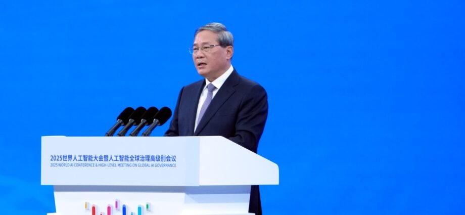 China AI action plan