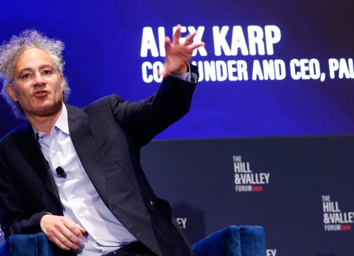 Palantir jumps to all-time high, becomes 20th most valuable U.S. firm