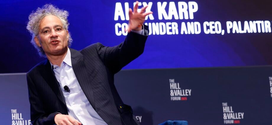 Palantir jumps to all-time high, becomes 20th most valuable U.S. firm