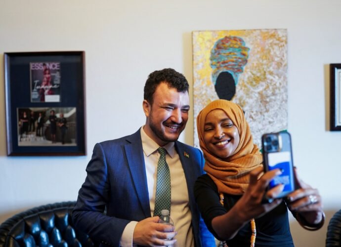 ‘My duty’: Columbia protester Mahmoud Khalil meets lawmakers at US Capitol | Israel-Palestine conflict News