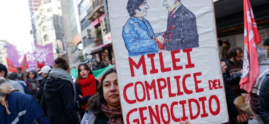 Argentina’s Javier Milei launches group to boost Israel-Latin America ties | Politics News 1 Argentina’s Javier Milei launches group to boost Israel-Latin America ties | Politics News