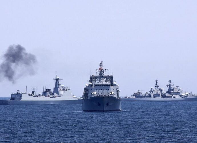 China and Russia begin joint military drills in Sea of Japan | Military News