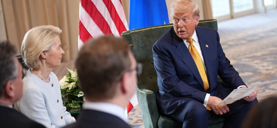 EU push to protect digital rules holds up trade statement with U.S, FT reports 1 EU push to protect digital rules holds up trade statement with U.S, FT reports