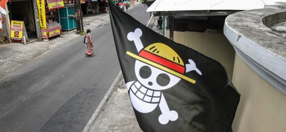 Indonesians raise anime pirate flag in protest as nation marks independence | Protests News