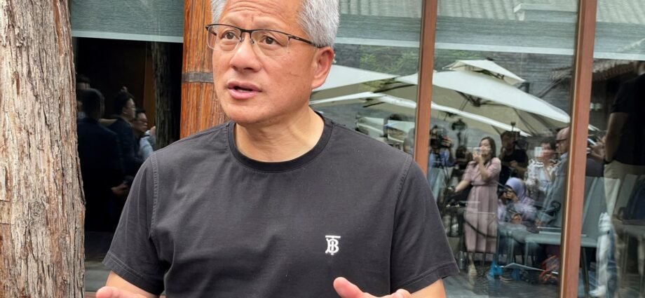 Nvidia in talks with U.S. to sell more advanced chip to China: Huang