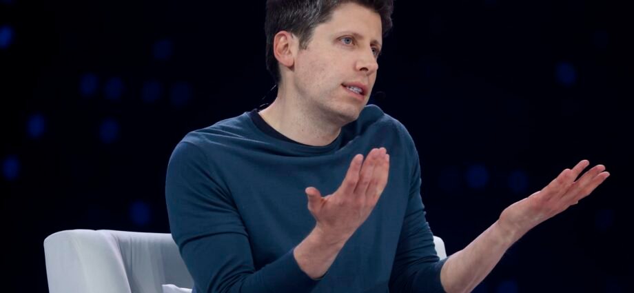 OpenAI's Sam Altman says AI market is in a bubble 1 OpenAI's Sam Altman says AI market is in a bubble