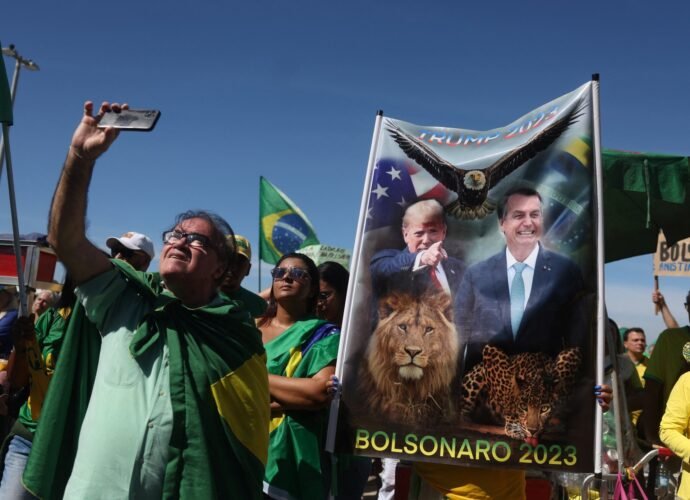 Rallies held in Brazil in support of embattled Bolsonaro facing legal peril | Jair Bolsonaro News