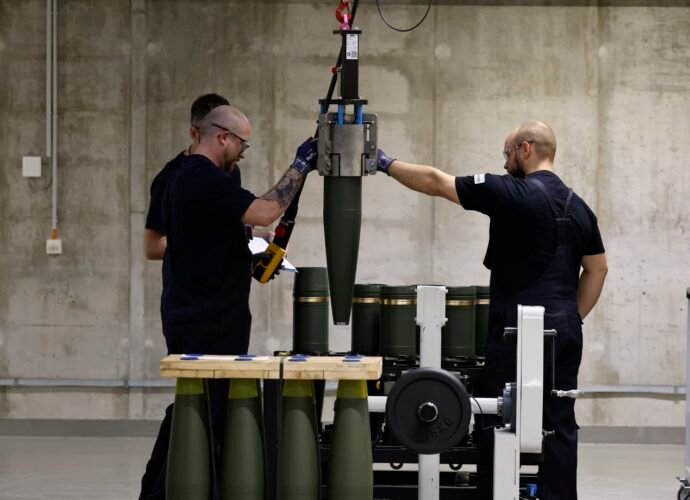 Rheinmetall chief says Europe must catch up with Russian ammo output