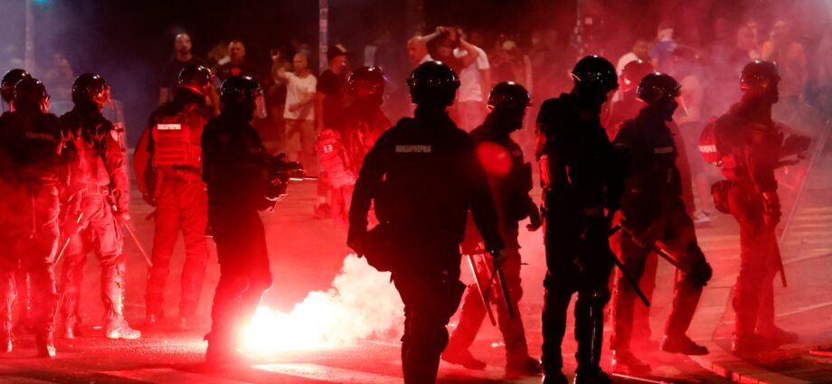 Serbian antigovernment protests escalate in third night of clashes | Protests News