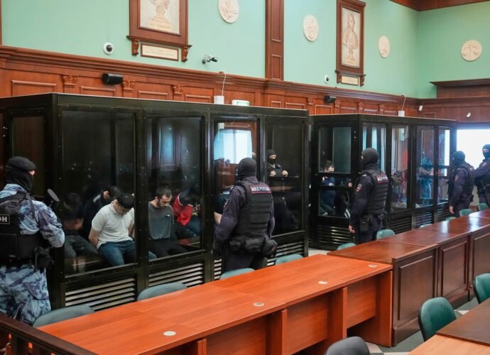 Suspects in 2024 Moscow concert hall attack that killed 149 face trial | Courts News