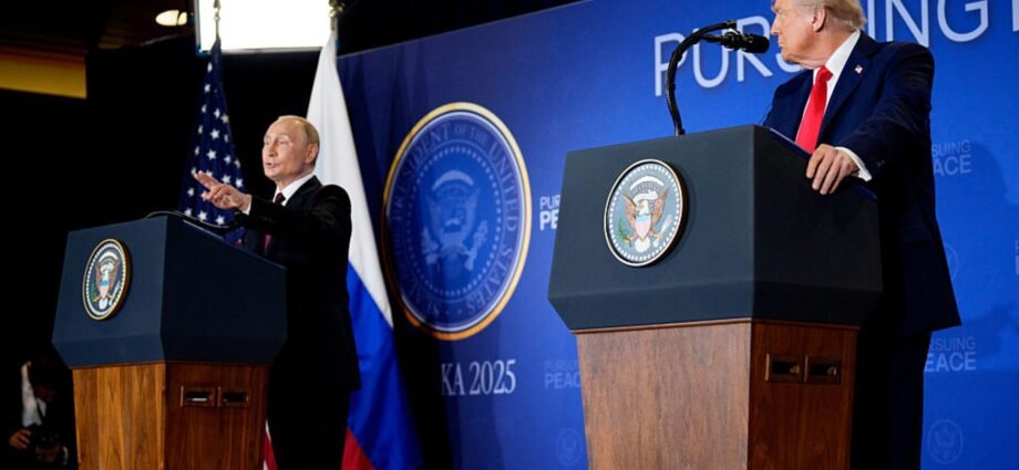 Trump hails Alaska summit with Putin over Ukraine as 'productive'