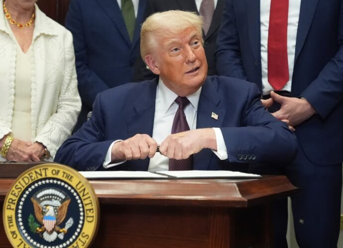 Trump orders nuclear submarines closer to Russia in escalating war of words | Donald Trump News