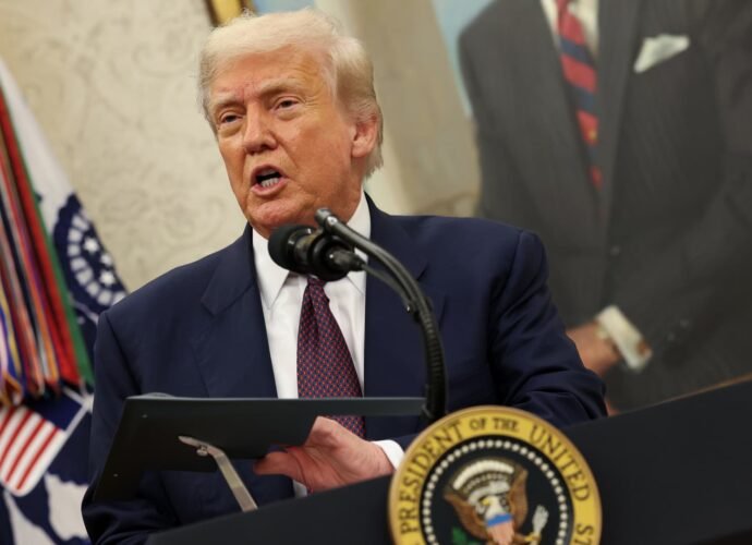 Trump vows 100% tariff on chips, unless companies are building in the U.S.