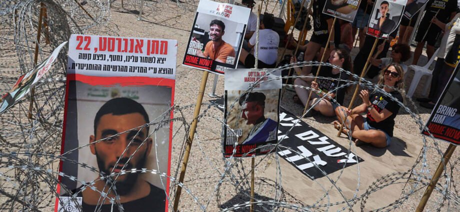 U.S. envoy tells hostage families he's working on plan to end Gaza War