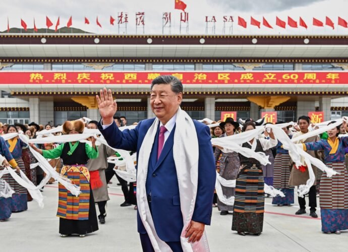 Xi Jinping makes rare visit to Tibet as 60 years of Chinese rule celebrated | Xi Jinping News