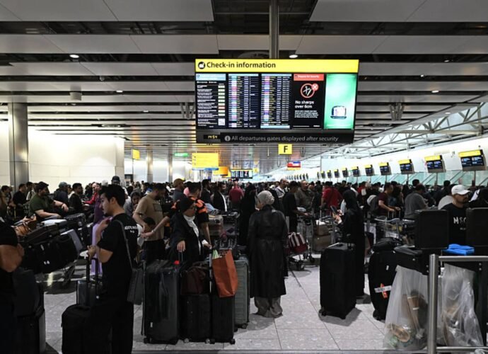 European airports cyberattack