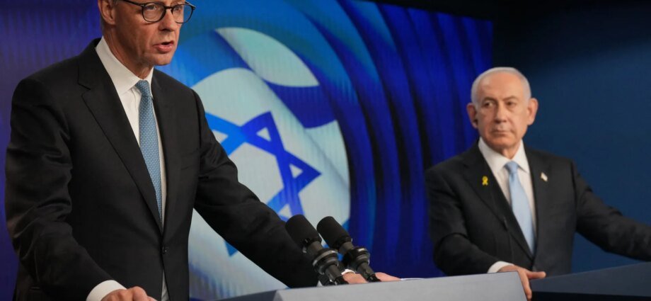 Germany’s Merz meets Netanyahu under shadow of Israel’s war on Gaza | Israel-Palestine conflict News 1 Germany’s Merz meets Netanyahu under shadow of Israel’s war on Gaza | Israel-Palestine conflict News