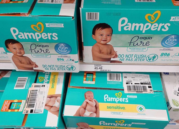 Procter & Gamble is selling diapers made with silk fibers in China