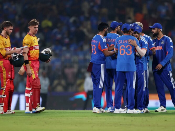 India beat Zimbabwe by 72 runs to chase T20 World Cup semifinal spot | ICC Men's T20 World Cup News