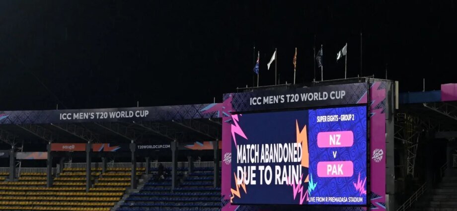 Pakistan-New Zealand Super Eights opener abandoned at T20 World Cup | ICC Men's T20 World Cup News