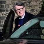Peter Mandelson arrested in London