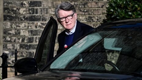 Peter Mandelson arrested in London