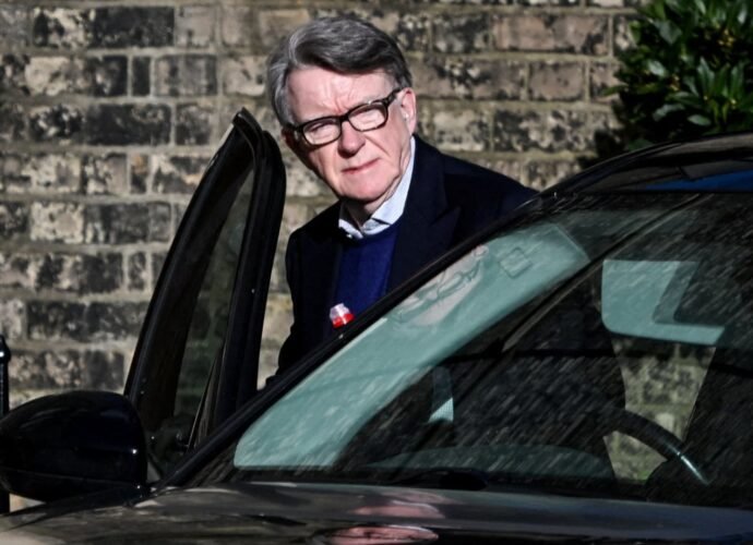 Peter Mandelson arrested in London