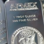 Silver miners fall trading as the metal drops 2%