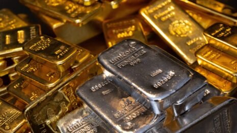 Gold and silver extend losses as oscillating oil prices spark market volatility