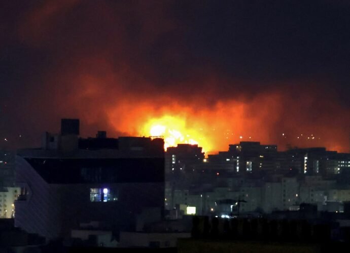 Iran says it struck UAE air base after vow to halt Gulf attacks