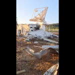 Moment ‘Hezbollah missile’ strikes Israeli radar station | Hezbollah