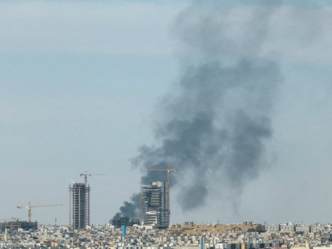 Two killed in Saudi Arabia after ‘projectile’ falls on residential building | US-Israel war on Iran News 2 Two killed in Saudi Arabia after ‘projectile’ falls on residential building | US-Israel war on Iran News