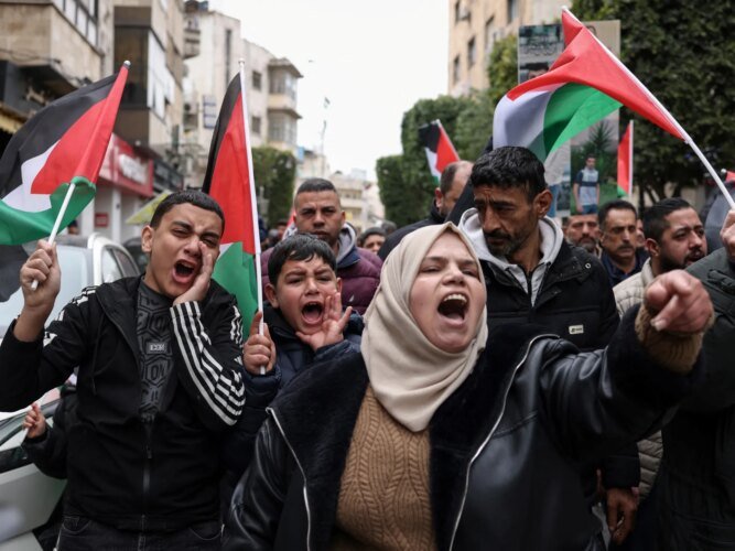 Palestinians in West Bank protest, strike against Israeli death penalty law | Israel-Palestine conflict News