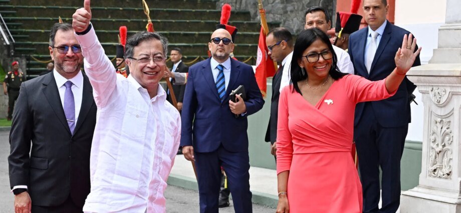 Petro becomes first president to visit Venezuela since Maduro abduction | Nicolas Maduro News