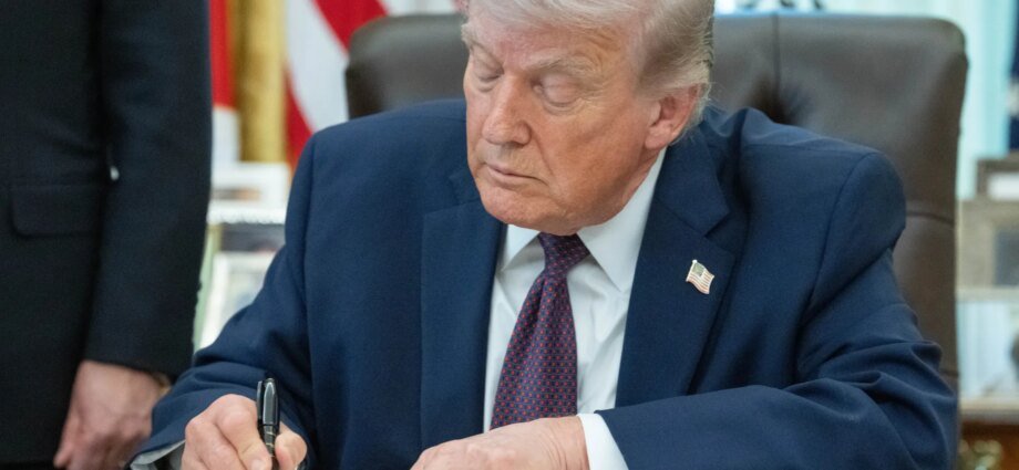 Two dozen Democrat-led states sue Trump over mail-in ballot limits | Donald Trump News