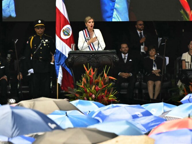 Laura Fernandez sworn in as Costa Rica’s new president | Elections News